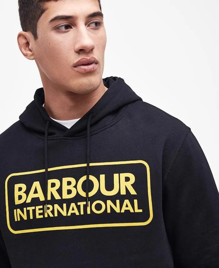 Pop Over Hoodie Pastel Spruce Men Barbour Hoodies and Sweatshirts