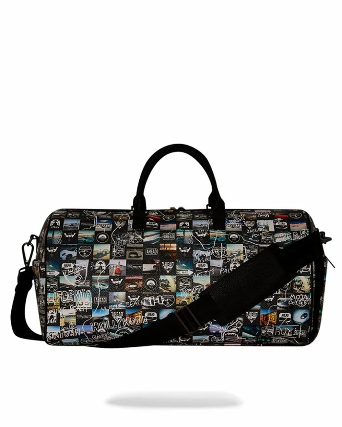 PORSCHE AHEAD COLLAB DUFFLE 8211 LIMITED EDITION Bags SPRAYGROUND