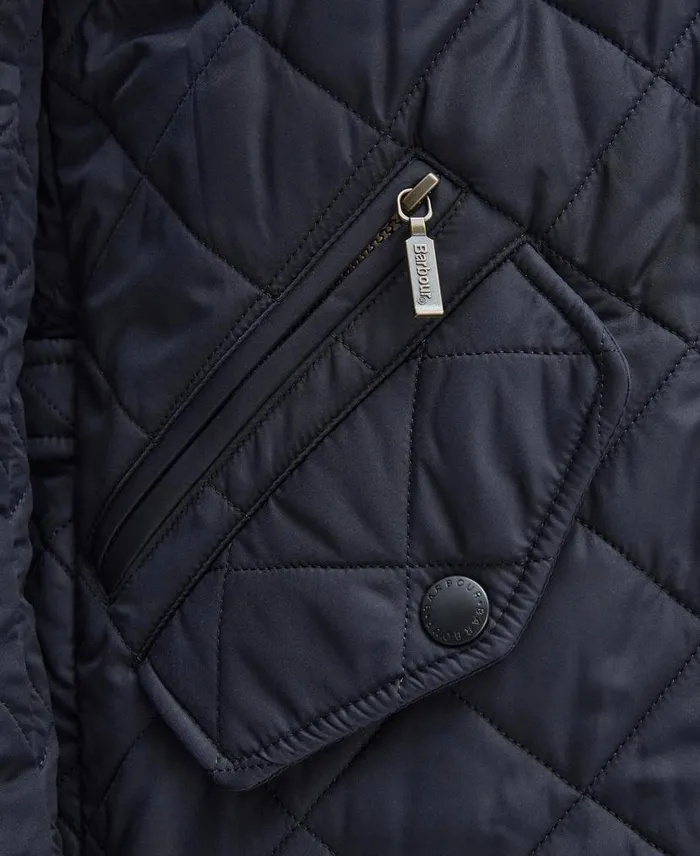 Powell Quilted Jacket Navy Men Barbour Quilted Jackets