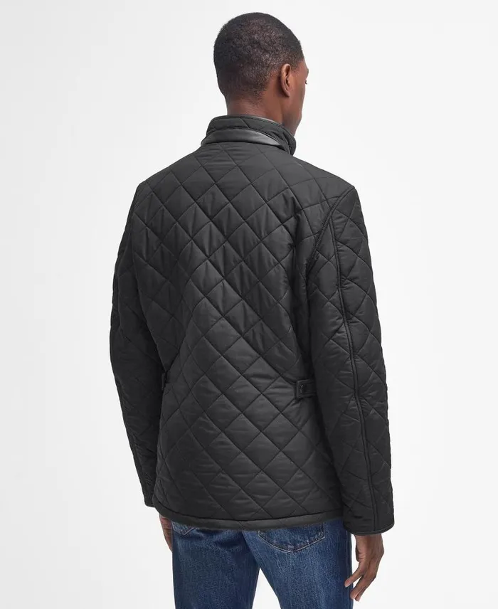 Powell Quilted Jacket Navy Men Barbour Quilted Jackets