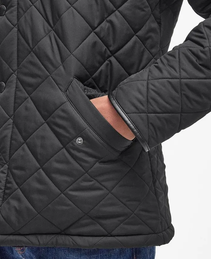 Powell Quilted Jacket Navy Men Barbour Quilted Jackets