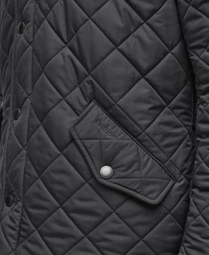 Powell Quilted Jacket Navy Men Barbour Quilted Jackets