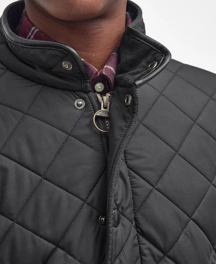 Powell Quilted Jacket Navy Men Barbour Quilted Jackets