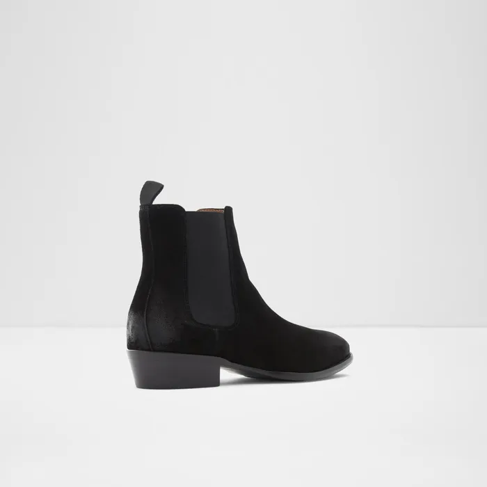 Priawyn Black Leather Suede Men ALDO Boots
