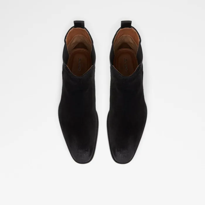 Priawyn Black Leather Suede Men ALDO Boots