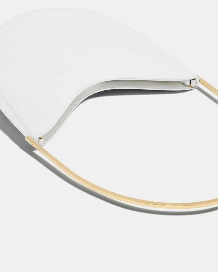 Purist Hobo White Women Aquazzura Shoulder Bags Purist Hobo White Women Aquazzura Shoulder Bags