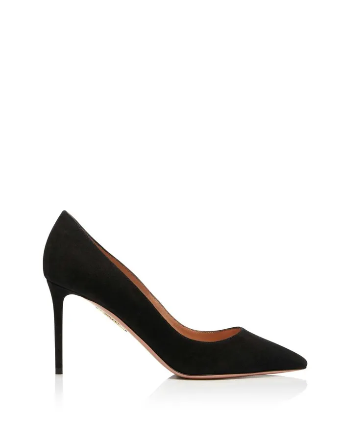 Purist Pump 85 Black Women Aquazzura Pumps