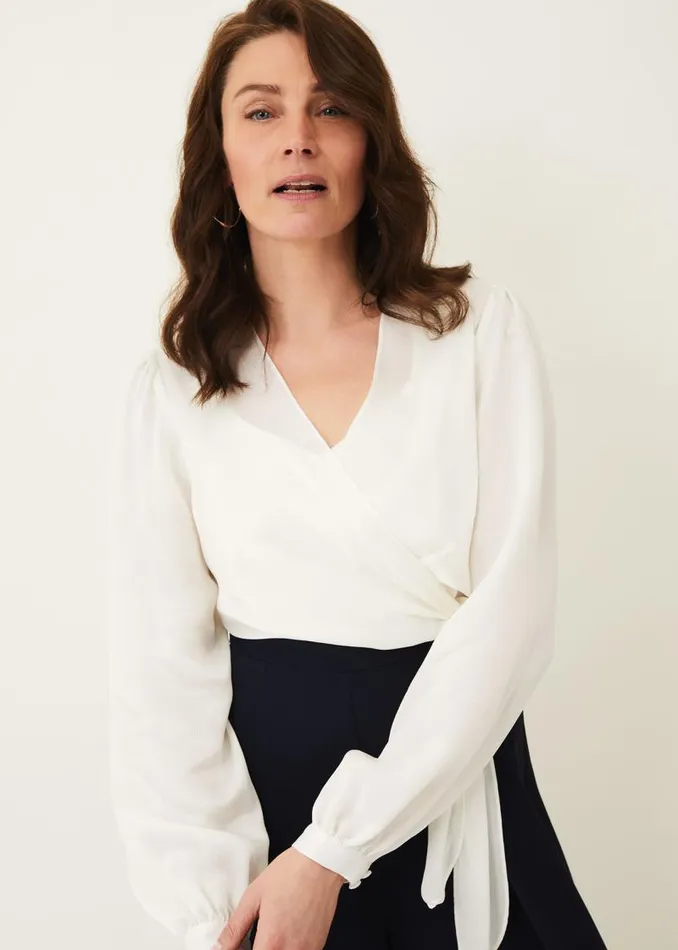 Rachael Wide Leg Jumpsuit Ivorynavy Women Phase Eight Jumpsuits