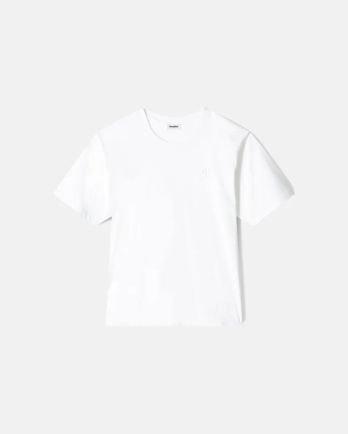 Reece Logo TShirt Offwhite Men Nanushka Tops