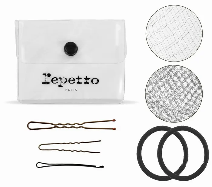 Repetto Womens Accessories Dark Hair Kit For Dance Bun Dark Online