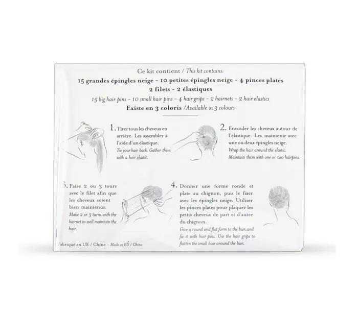 Repetto Womens Accessories Dark Hair Kit For Dance Bun Dark Online