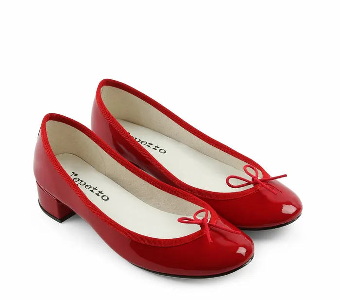 Repetto Womens Ballerinas Camille Ballerinas Flammy Red