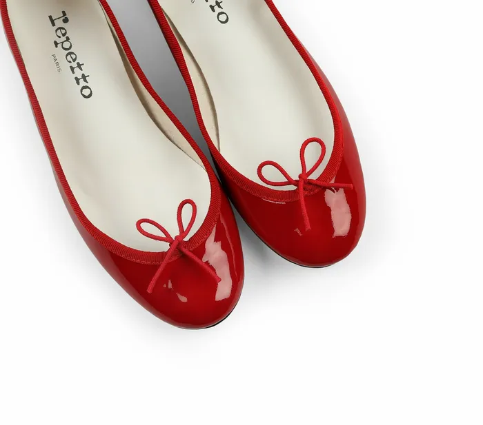 Repetto Womens Ballerinas Camille Ballerinas Flammy Red