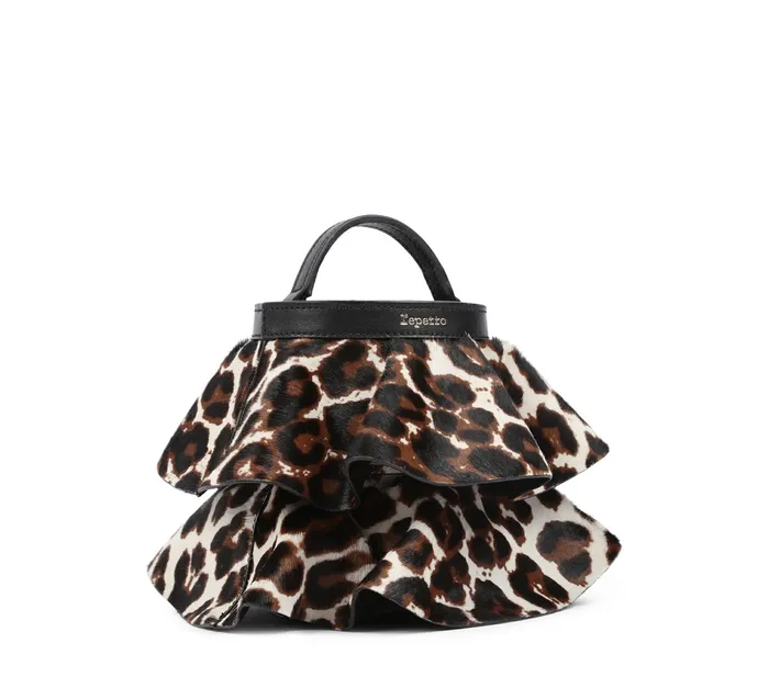 Repetto Womens Handbags Mini Envole Bag Black And White Online