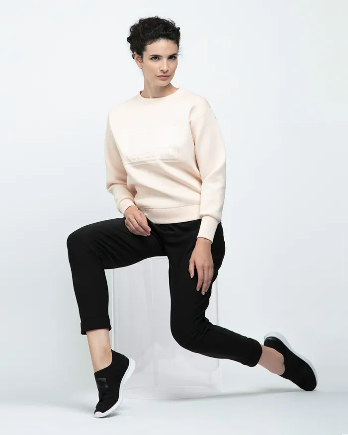 Repetto Womens Knit and Sweats Dance With Repetto Sweater Iconic Pink