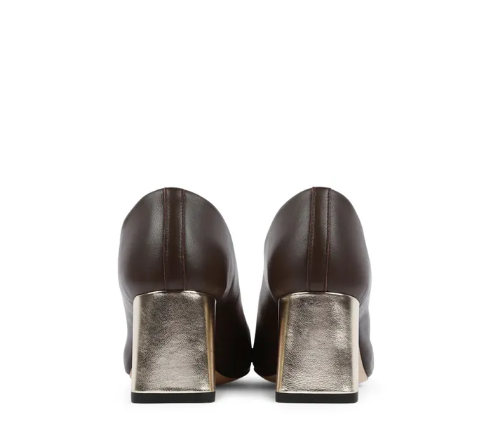 Repetto Womens Pumps Marlow Pumps Ristretto Brown And Light Gold Online