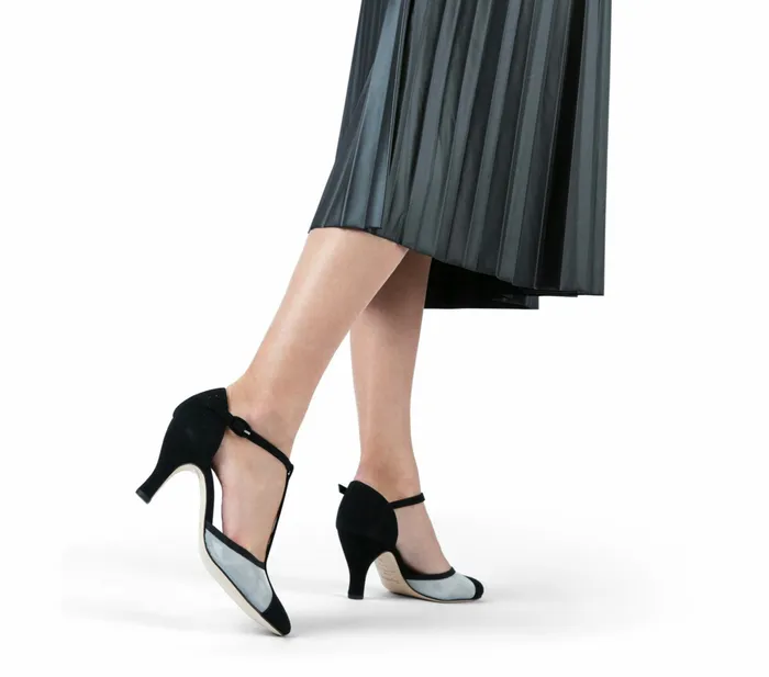 Repetto Womens Sandals Baya TStraps Black And Silver For Sale
