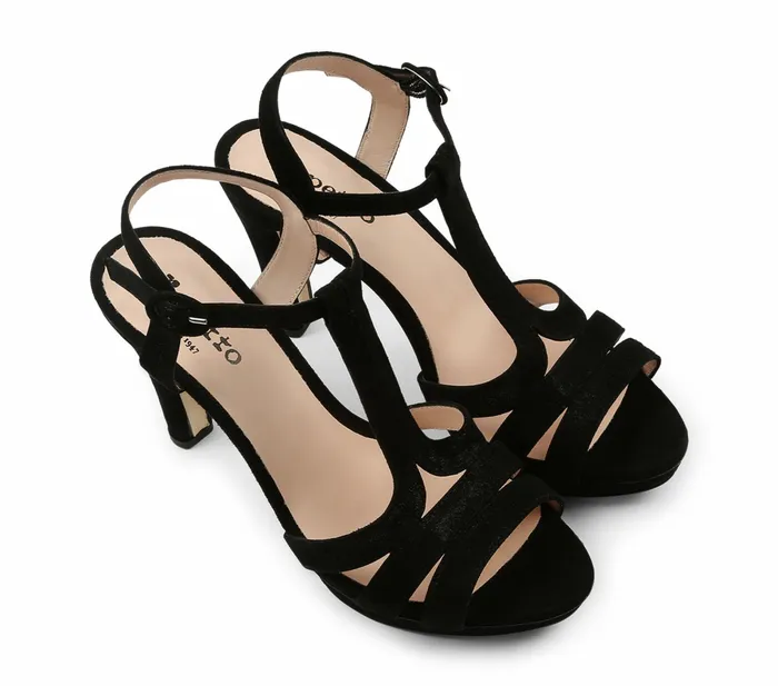 Repetto Womens Sandals Bikini Sandals Black Carbone Gift Ideas