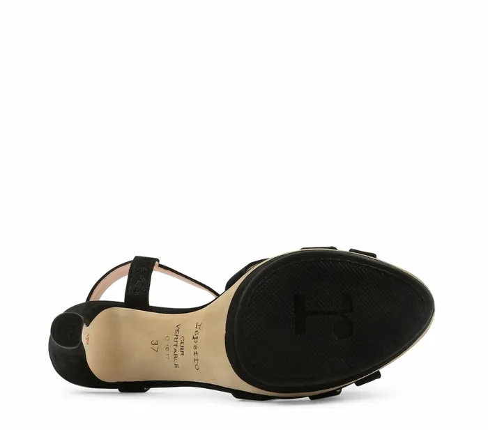 Repetto Womens Sandals Bikini Sandals Black Carbone Gift Ideas