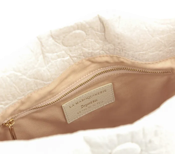 Repetto Womens Shoulder Bags Noplume Bag White Gift for Friend