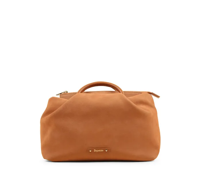 Repetto Womens Shoulder Bags Petit Drapp Bag Cuba Camel On Sale
