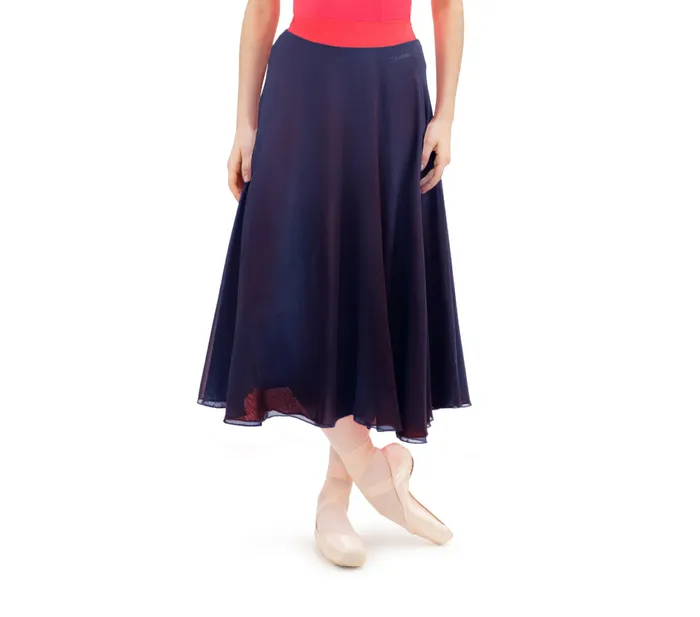 Repetto Womens Skirts Reversible Rehearsal Skirt Navy Blue And Fruit