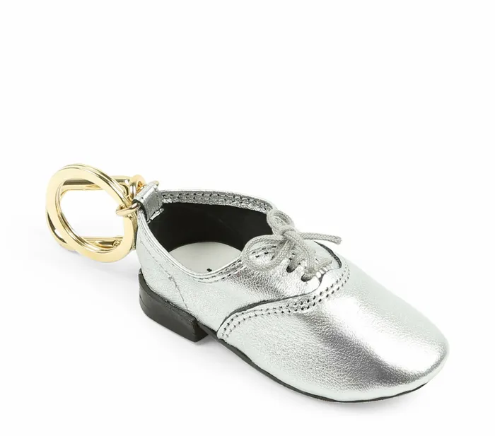 Repetto Womens Small Leather Goods Zizi Keychain Silver Near Me