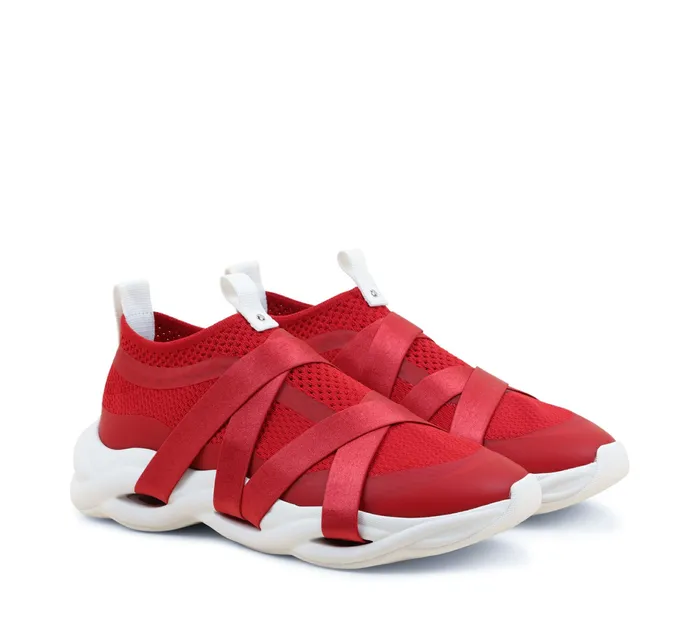 Repetto Womens Sneakers Ruban Sneakers Flammy Red On Sale