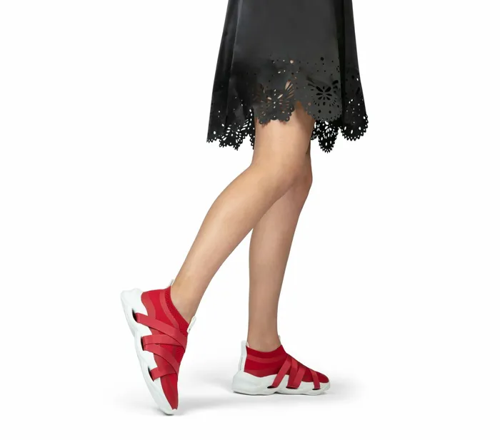 Repetto Womens Sneakers Ruban Sneakers Flammy Red On Sale