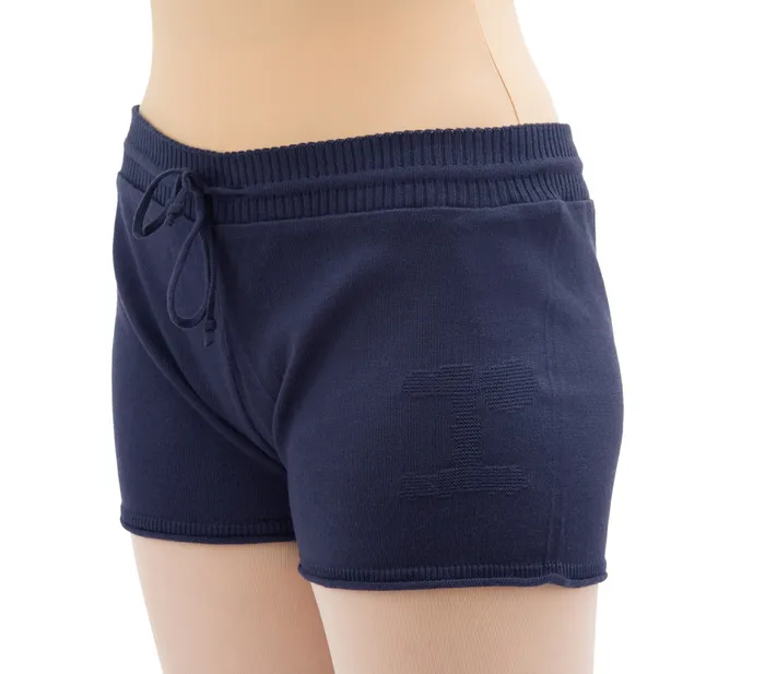 Repetto Womens Trousers and Shorts WarmUp Shorts Midnight Blue Gift 4 You