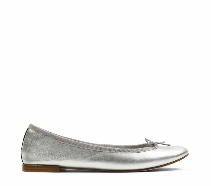 Repetto Womens Wedding Shoes Cendrillon Ballerinas Silver For Sale