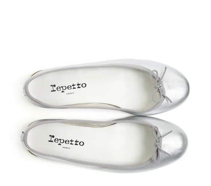 Repetto Womens Wedding Shoes Cendrillon Ballerinas Silver For Sale