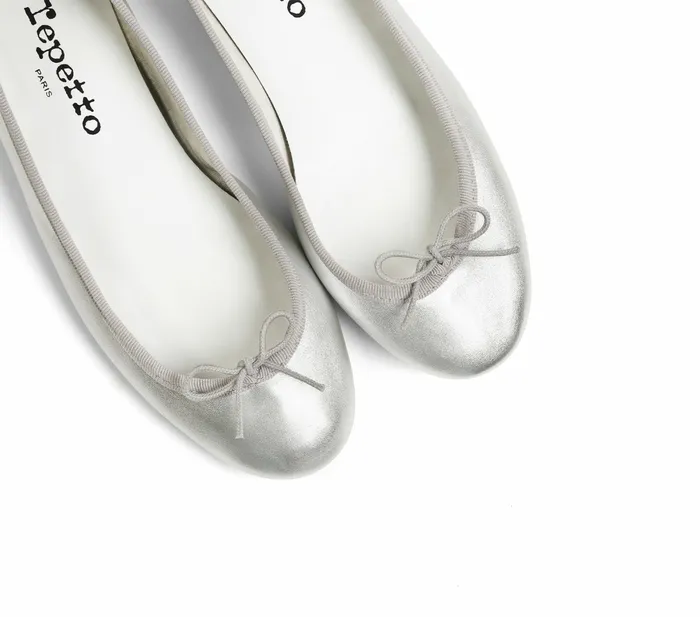 Repetto Womens Wedding Shoes Cendrillon Ballerinas Silver For Sale