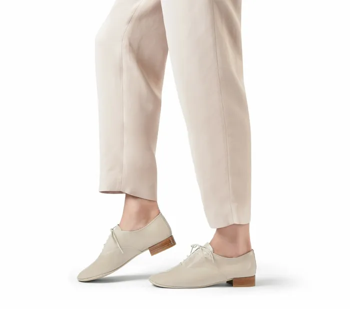 Repetto Womens Wedding Shoes Charlotte Oxford Shoes Beige Popular