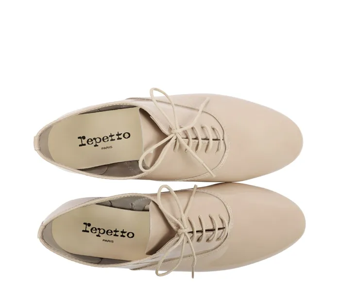 Repetto Womens Wedding Shoes Charlotte Oxford Shoes Beige Popular