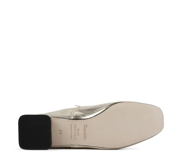 Repetto Womens Wedding Shoes Mark Oxford Shoes Light Gold And Black On Sale