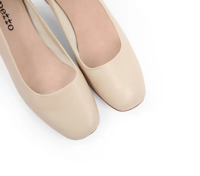 Repetto Womens Wedding Shoes Marlow Pumps Beige Casaul