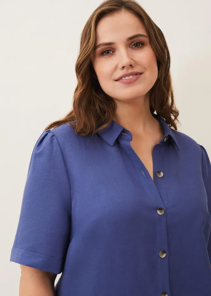 Riley Swing Dress Blue Women Phase Eight Dresses