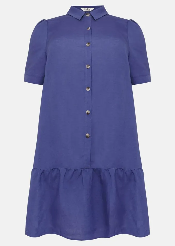Riley Swing Dress Blue Women Phase Eight Dresses