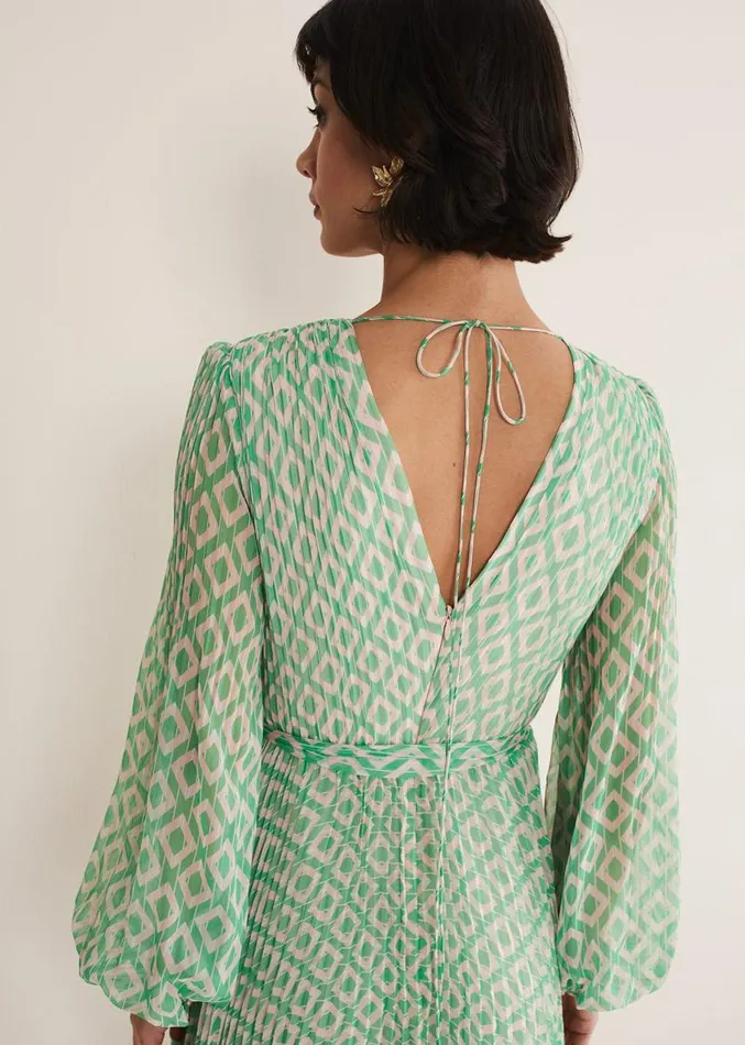 Roxanna Pleated Diamond Maxi Dress Powder Pinkgreen Women Phase Eight Dresses Roxanna Pleated Diamond Maxi Dress Powder Pinkgreen Women Phase Eight Dresses
