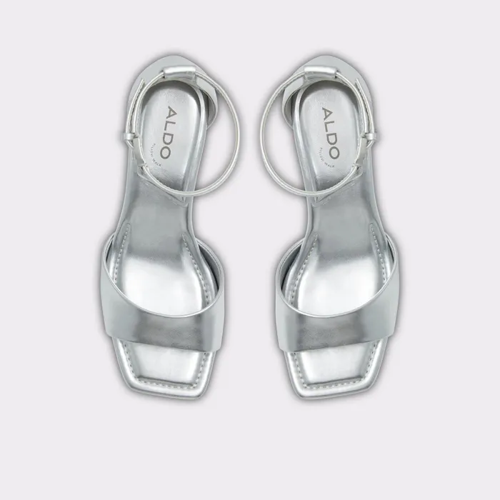Safdie Silver Women ALDO Heels