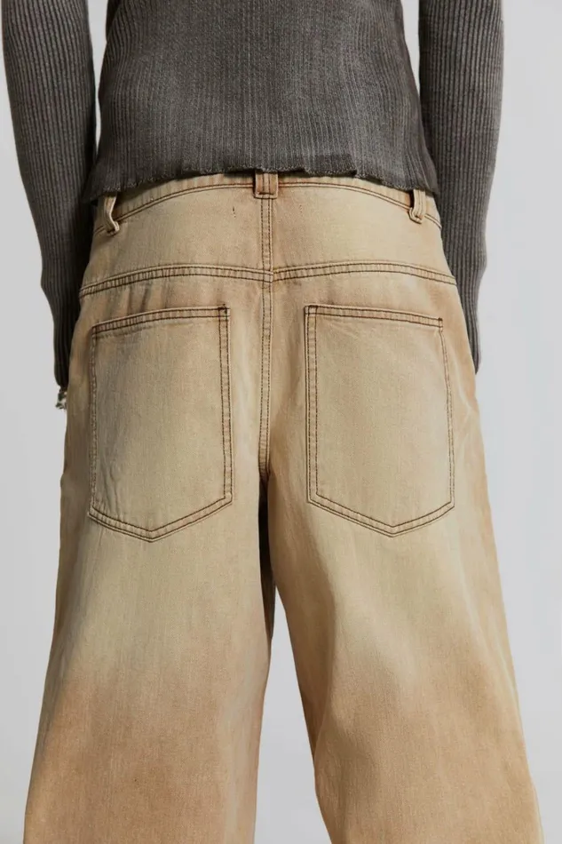 Sand Colossus Baggy Jeans Beige WomenMen Jaded London Colossus Jeans Sand Colossus Baggy Jeans Beige WomenMen Jaded London Colossus Jeans