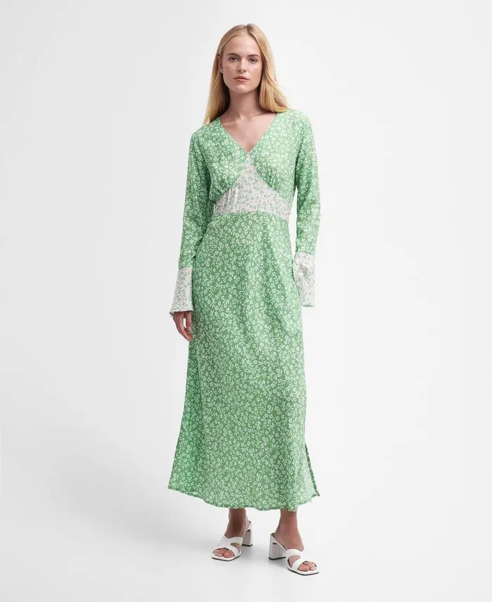 Sandgate Floral Maxi Dress Classic Multi Women Barbour Dresses and Skirts