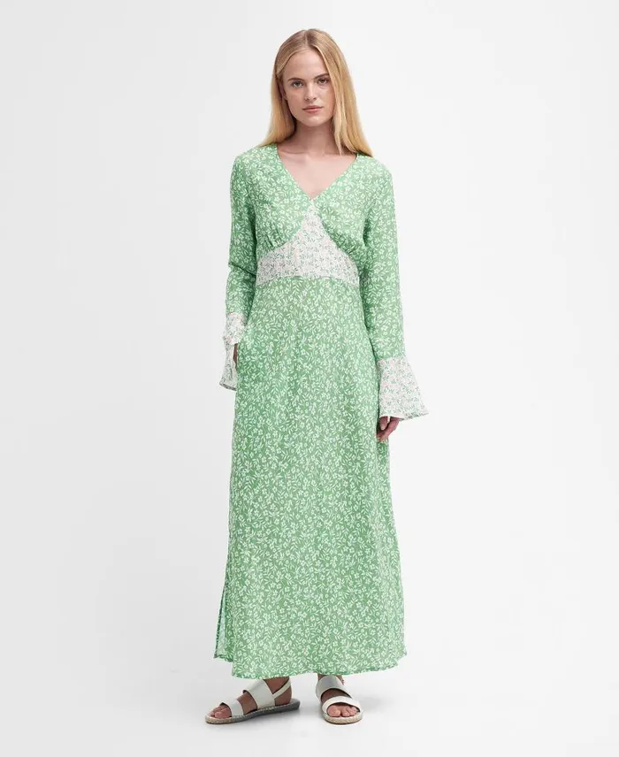 Sandgate Floral Maxi Dress Classic Multi Women Barbour Dresses and Skirts