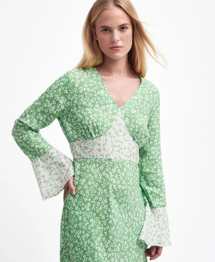 Sandgate Floral Maxi Dress Classic Multi Women Barbour Dresses and Skirts