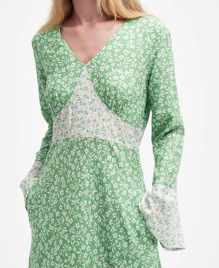 Sandgate Floral Maxi Dress Classic Multi Women Barbour Dresses and Skirts