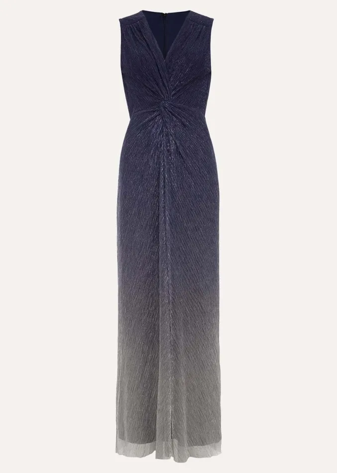 Sara Metallic Jersey Maxi Dress Multicoloured Women Phase Eight Dresses