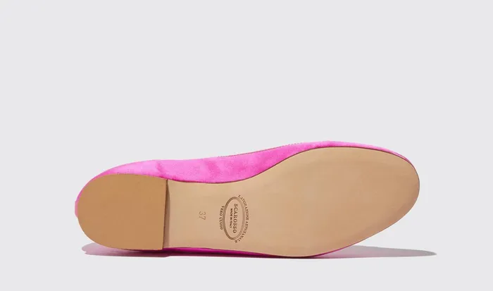 Scarosso Ballerinas Women Carla Fucsia Seta Fuchsia 8211 Silk