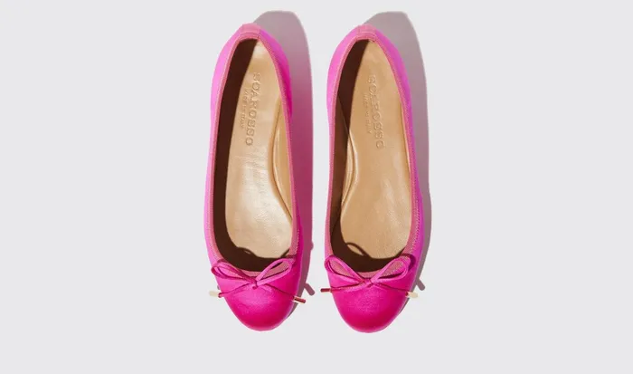 Scarosso Ballerinas Women Carla Fucsia Seta Fuchsia 8211 Silk