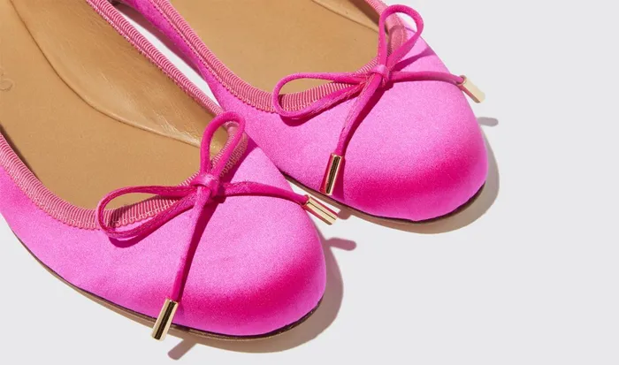 Scarosso Ballerinas Women Carla Fucsia Seta Fuchsia 8211 Silk